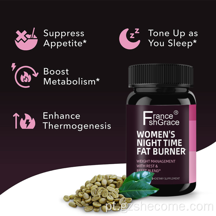 Cápsulas de queimadura de gordura no suplemento de queimador de gordura